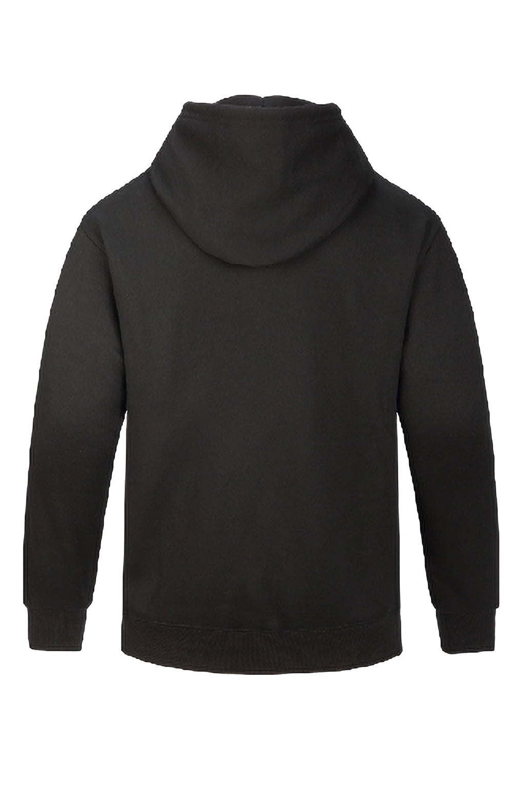 Stichschutz-Hoodie Pegasus Classic, schwarzer Kapuzenpullover, Rückansicht