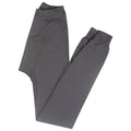 Thermo-Unterhose aus grauem Stretch, langer Beinschnitt mit elastischem Bund