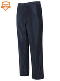 Flammhemmende Schweißerhose, marineblau, gerader Beinverlauf, Frontansicht