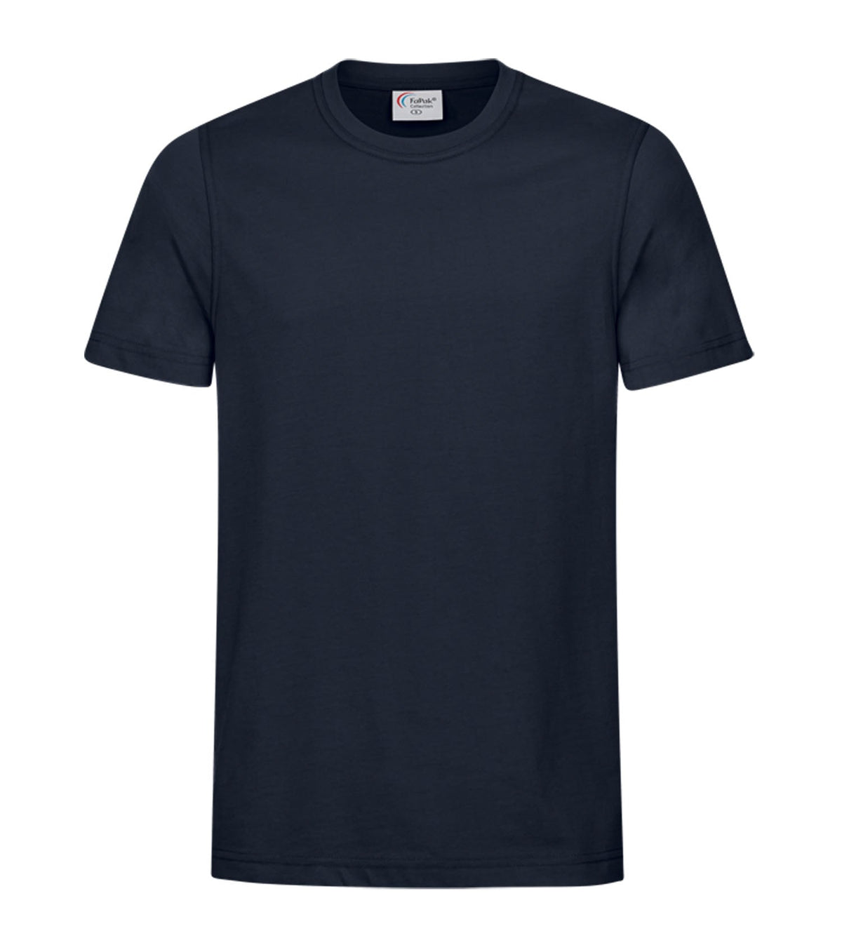 Unisex-Arbeits-T-Shirt mit Rundhalsausschnitt, kurzarm, dunkel