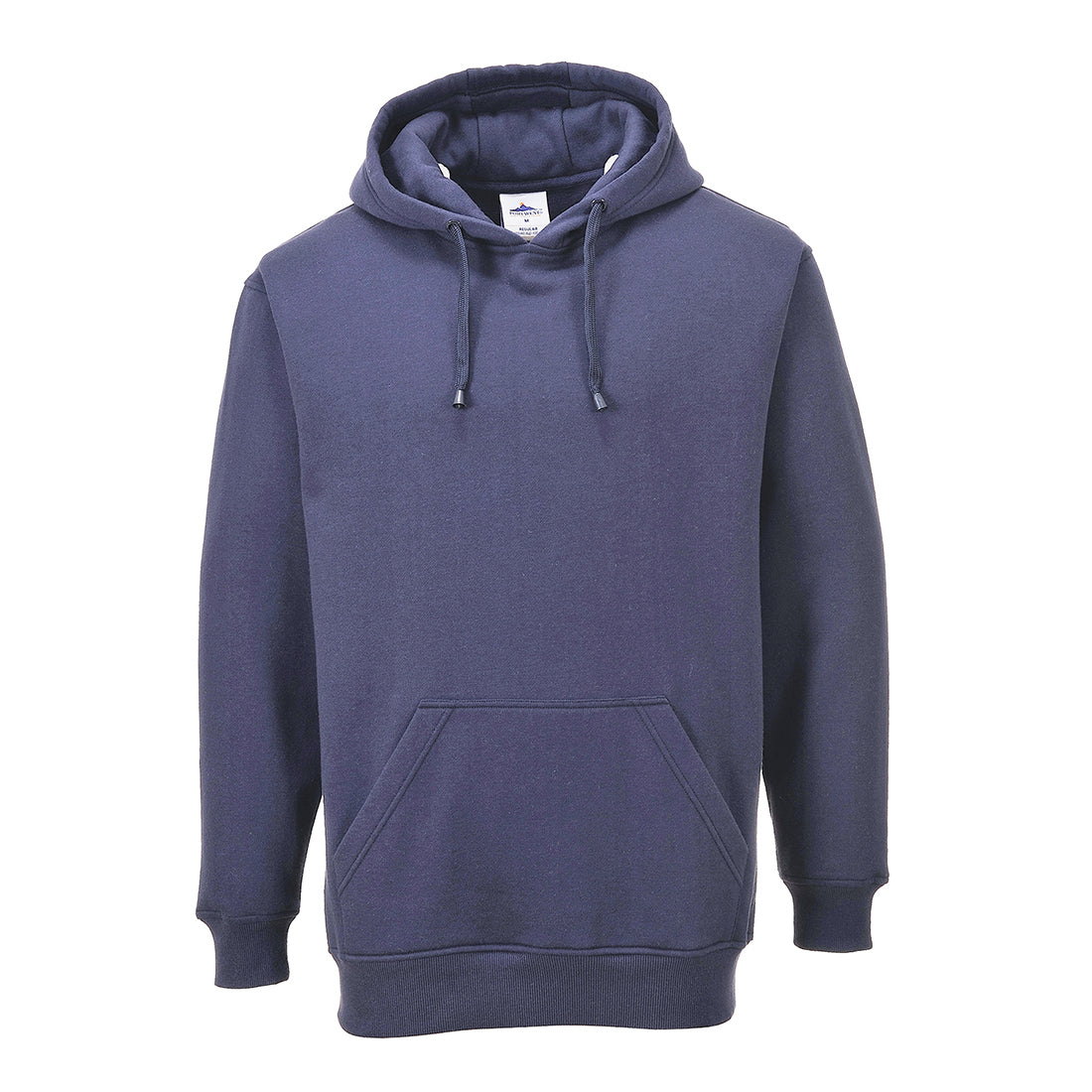 Kapuzen-Sweatshirt dunkelblau mit Kängurutasche und Kordelzug