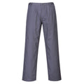 Portwest Bizflame Pro Flammschutz-Hose, graue Stoffhose mit geradem Bein und Gürtelschlaufen