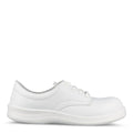 Schuh SK 28227, weißer Sneaker mit Schnürsenkeln und gepolsterter Kappe