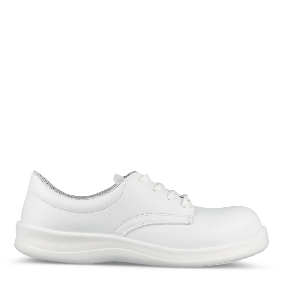 Schuh SK 28227, weißer Sneaker mit Schnürsenkeln und gepolsterter Kappe