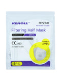 Keholl FFP2-NR Filternde Halbmaske, weiße Maske im Schutzbeutel